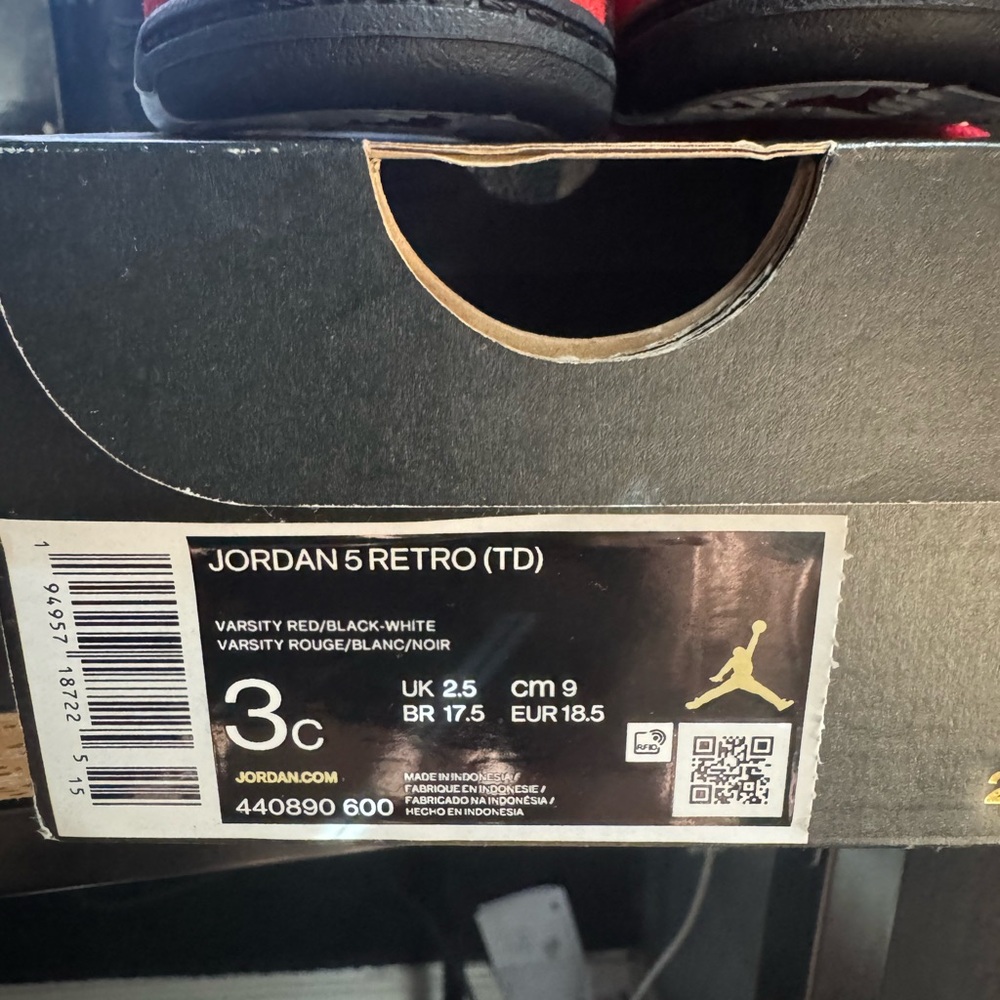 Jordan 5 Retro TD Sneakers